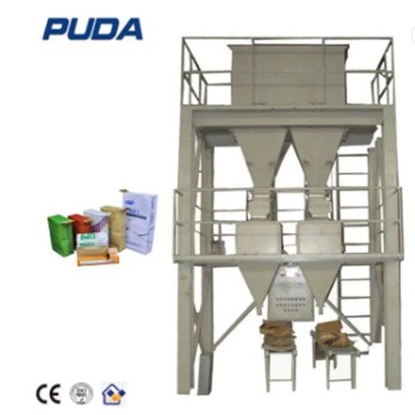 Peralatan Pengisian Berat Pellet Dog Food Valve Bag