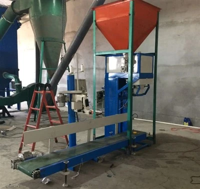 Mesin Pengisian Kantong 25kg Bubuk Partikel Besar